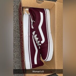 Woman’s size 8 vans